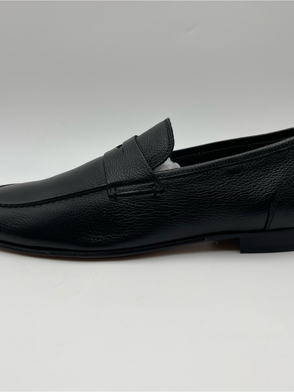TO BOOT NEW YORK “DEVILLE” -SZ 12-Black pebbled Leather- Penny Loafers MSRP $450 - Picture 10 of 16